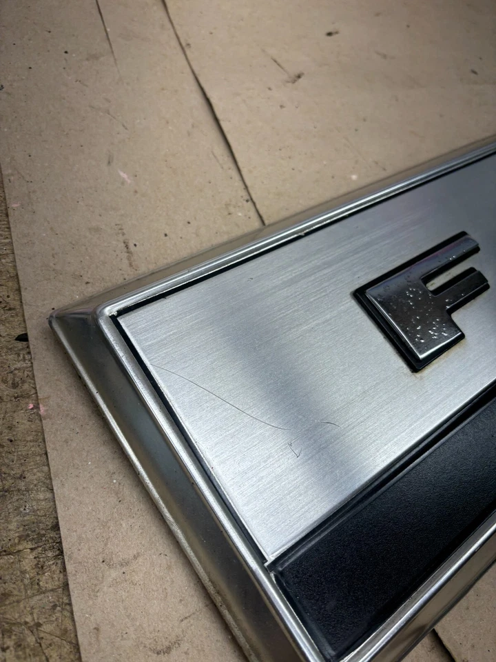 F100 F150 1980 1984 F250 F350 puerta trasera puerta trasera panel de moldura 80 81 82 83 84 Foto 4 de 4