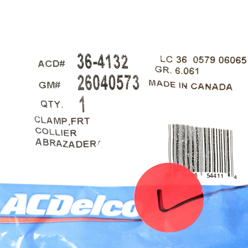 OEM NEW GM 1995-2019 GM Transmission Front CV Joint Boot Band Clamp 26040573 — 第 4/4 张图片