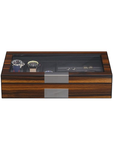 Rothenschild orologi & Schmuckbox RS-2378-EB per 6 orologi - Imagen 8 de 11