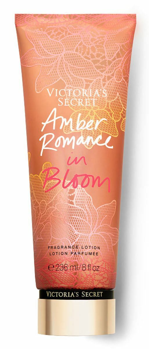 Victoria's Secret New! In Bloom Fragrance Lotion AMBER ROMANCE in BLOOM 236ml