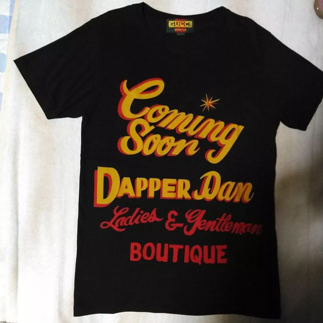 GUCCI Dapper Dan Collaboration T-Shirt Tops Men Size M Rare From Japan Genuine