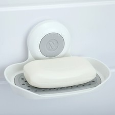 SlipX Solutions Patented Strong Hold Soap Saver, Suction Cup Soap Holder
