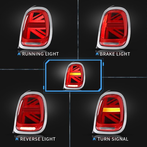 VLAND LED Fanali Posteriori Per 2014-22 BMW Mini Cooper F55 F56 F57 Proiettore - Bild 4 von 10