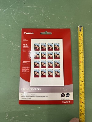Sticker Autocollant Vintage Canon EOS - Années 1980 - Fabriqué En France