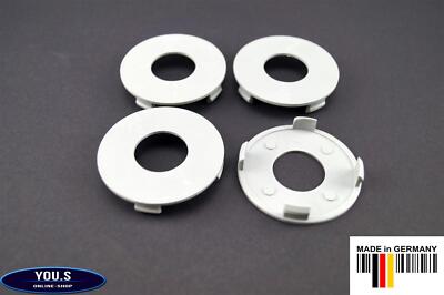 4 Nabenkappen Nabendeckel ohne Logo Union Schmidt Mae - 60,0 mm Grau - U1