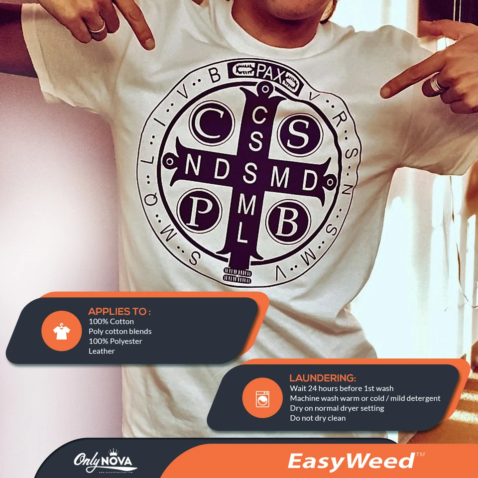 Siser Easyweed Heat Transfer Vinyl 15 Sheets of 12" x 12"  MIX & MATCH  - Image 3 of 3