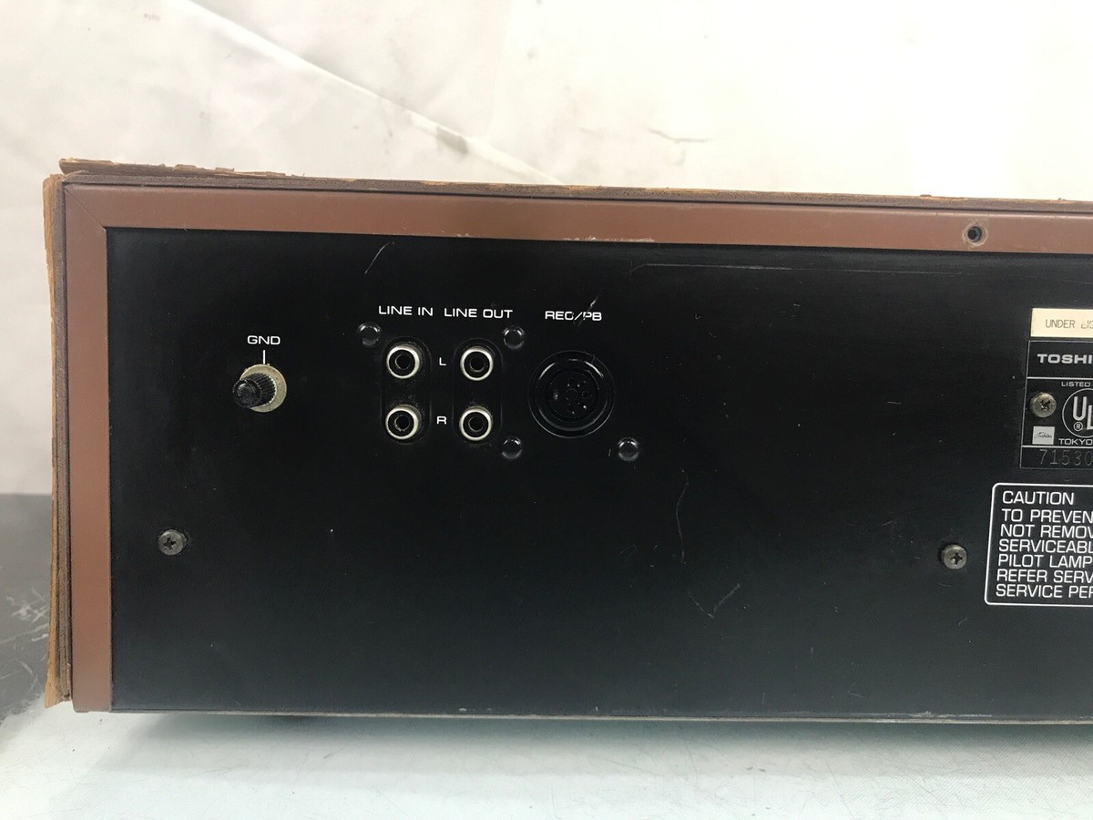 Toshiba Stereo Cassette Deck PC-5060 Vintage & Extremely Toshiba Stereo Cassette Deck PC-5060 Vintage & Extremely