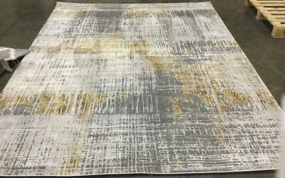 GREY / BEIGE 8' X 10' Broken Thread Rug, Reduced Price 1172655329 CFT874G-8