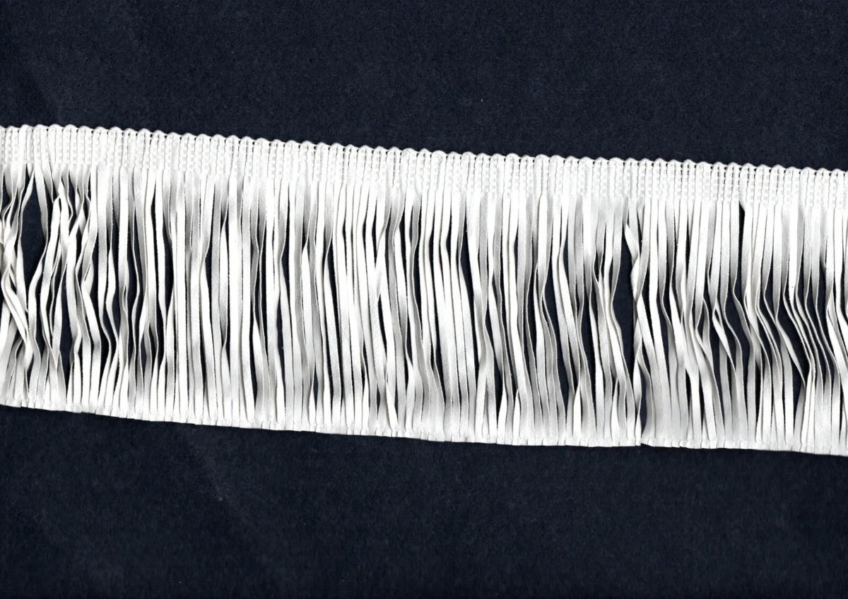Passamaneria Frangia in lurex oro Altezza cm.9 Confezione mt.10