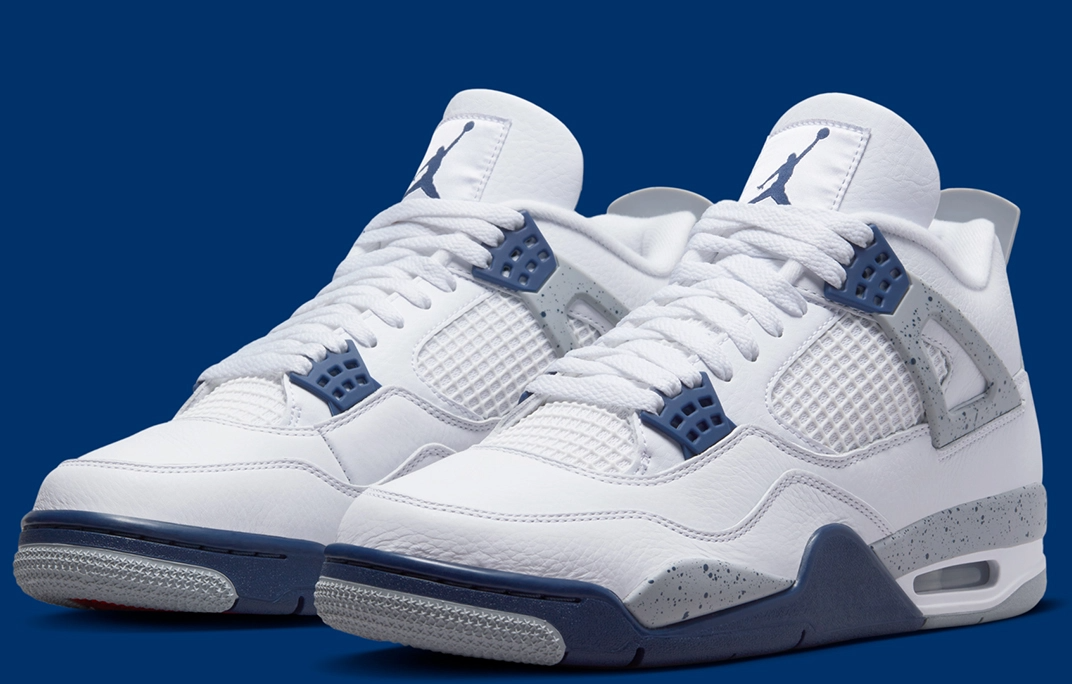 Nike Air Jordan 4 Midnight Navy White Size 11 New DH6927-140 Nike Air Jordan 4 Midnight Navy White Size 11 New DH6927-140
