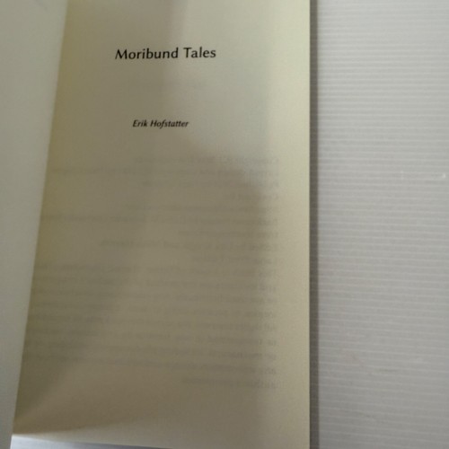 Moribund Tales by Erik Hofstatter Graphic Horror 2021 TPB Brand New Paperback - Picture 4 of 5