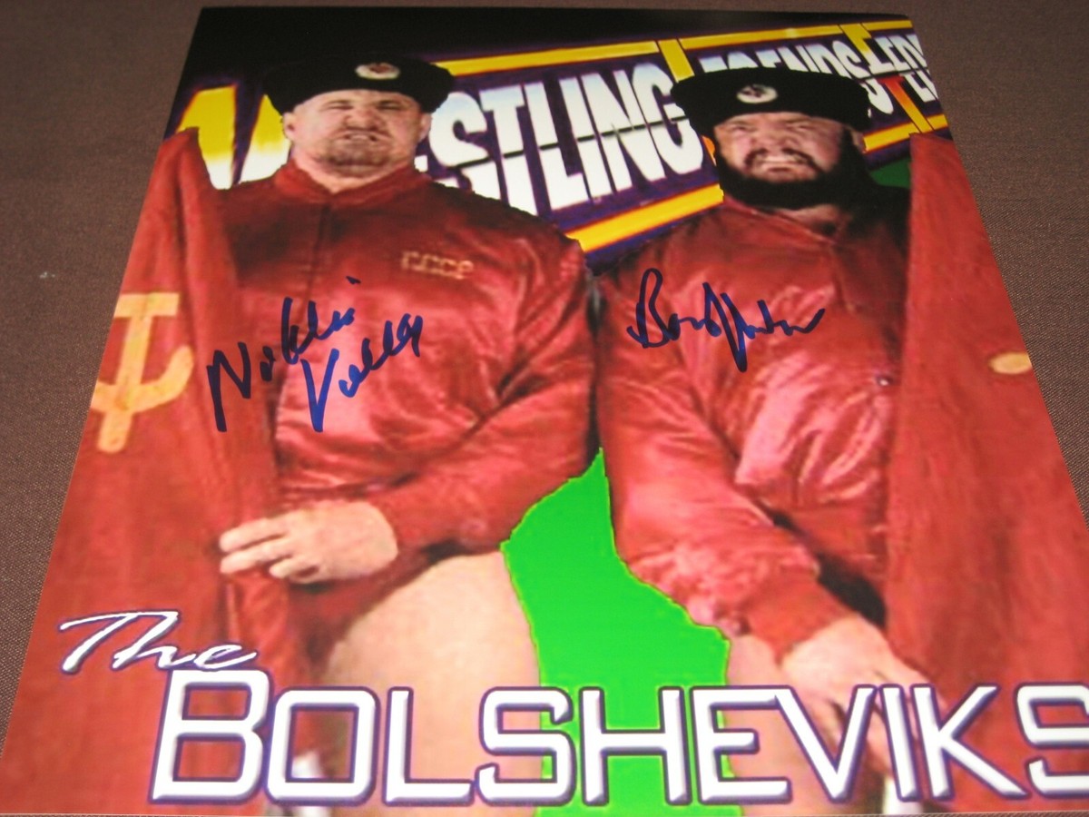 WWF WRESTLING LEGENDS THE BOLSHEVIKS NIKOLAI VOLKOFF,BORIS ZHUKOV