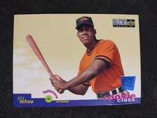 1995 Collector's Choice SE Baltimore Orioles Baseball Card #8 Alex Ochoa Rookie . rookie card picture