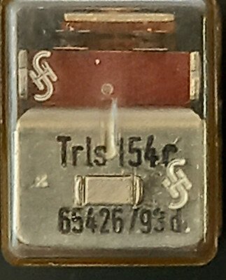 Siemens Relais 2 Wechsler = 2CO Ag Spule 21-56VDC 2,5KΩ T.rls154c TBv 65426/93d