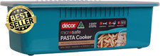 Décor Microsafe Pasta Cooker, Teal