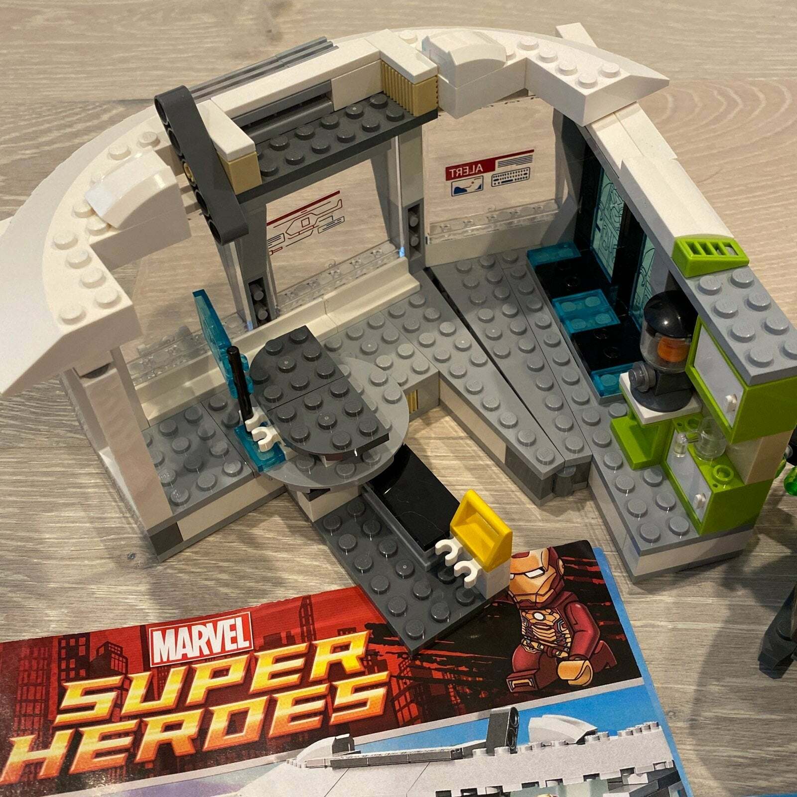 lego tony stark house