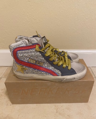 golden goose women's slide sneakers