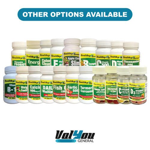 6x Bottles Healthy Sense Apple Cider Slim Dietary Tablets 24 Per