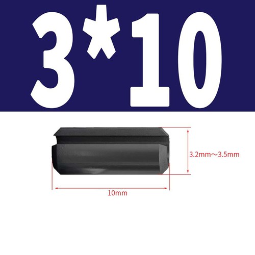 Black Spring Pins Split Tension Roll Pin 65 Mn steel M1.5 M2 M2.5 M3 M4 M5-M12 - Picture 55 of 156