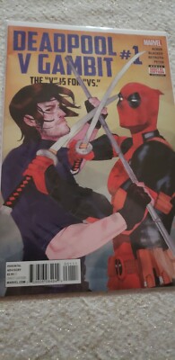 Deadpool v Gambit #1 High Grade Marvel Comic Book 2016