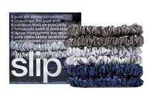 Slip Silk Hair Ties Midnight Collection Scrunchies Set of 6