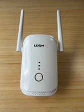 LOOM N300 WiFi Range Extender 300Mbps Wireless Repeater Dual Antenna