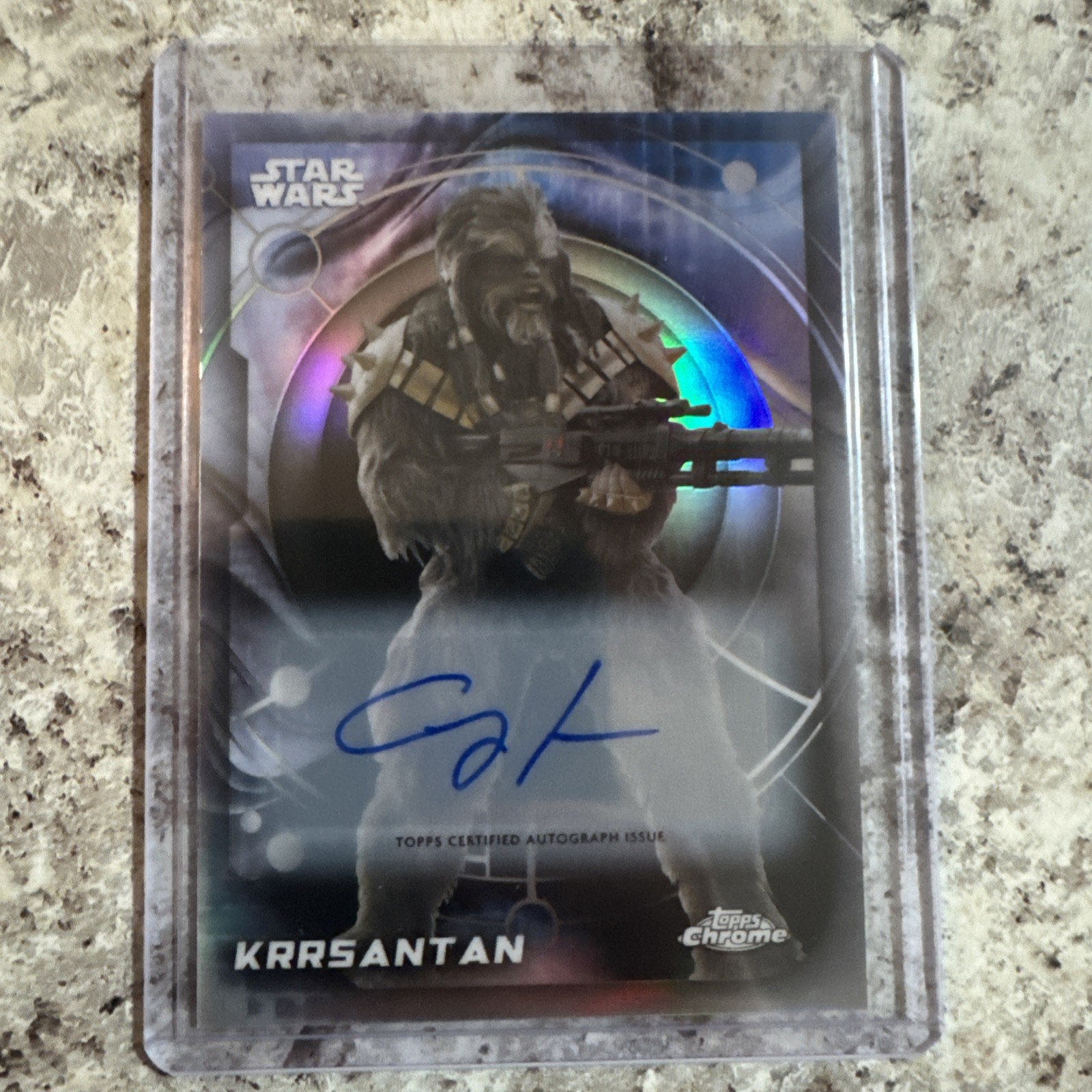 2026 Topps Star Wars Chrome Krrsantan Auto