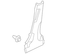 Genuine Honda Door Pillar Post Trim Set 84121-sna-a01zg Genuine Honda Door Pillar Post Trim Set 84121-sna-a01zg