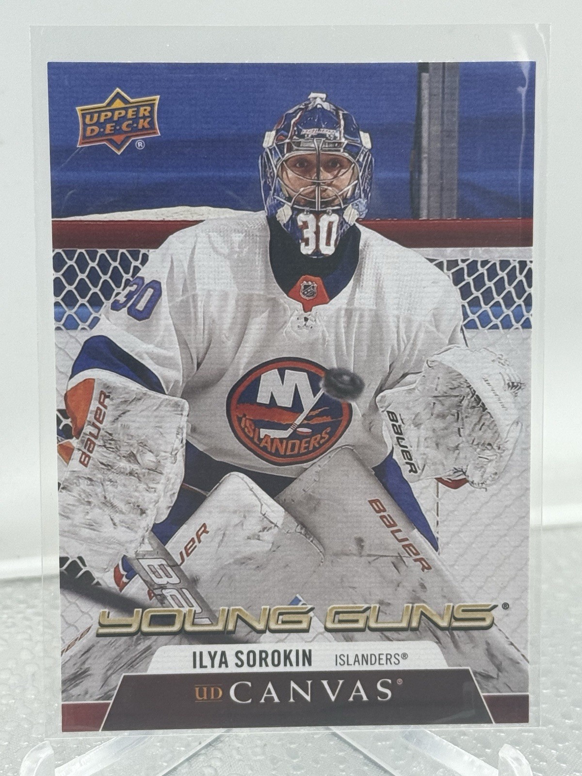 2020-21 Upper Deck Series 2 Young Guns Canvas Ilya Sorokin #C212