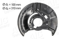 AIC Ankerblech Spritzblech Bremsscheibe Vorne Links FüR BMW 3Er Cabriolet Z3