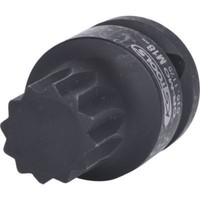 KS Tools M18 XZN KRAFT-BIT-NUSS 1/2 Zoll FÜR Fahrwerksverschraubung | 515.1175