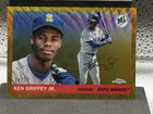 2025 Topps Chrome Platinum Ken Griffey Jr Gold Refractor 4/50