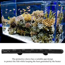 Aquarium Fish Tank Heating Rod Sleeve Heat Resistant Heater Protection Cover