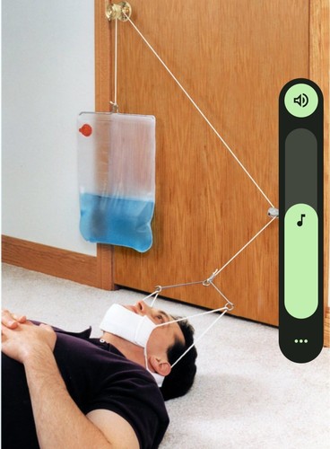 Pettibon System Cervical Traction Unit, Over Door Device for Neck Therapy, TMJ