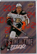 2024-25 Upper Deck MVP It's Their Time Gold Mason McTavish #IT-4