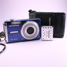 Olympus Digital Camera FE-340 8.0MP Blue Tested