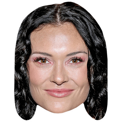 Kylie Morgan (Smile) Celebrity Mask, Flat Card Face, Fancy Dress Mask