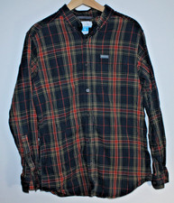 Columbia Outdoorwear Men's Plaid Casual Dress Shirt Medium 42" Chest 28" T2B