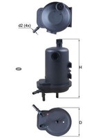Knecht Kraftstofffilter Kl 633D Passend FüR Nissan Renault