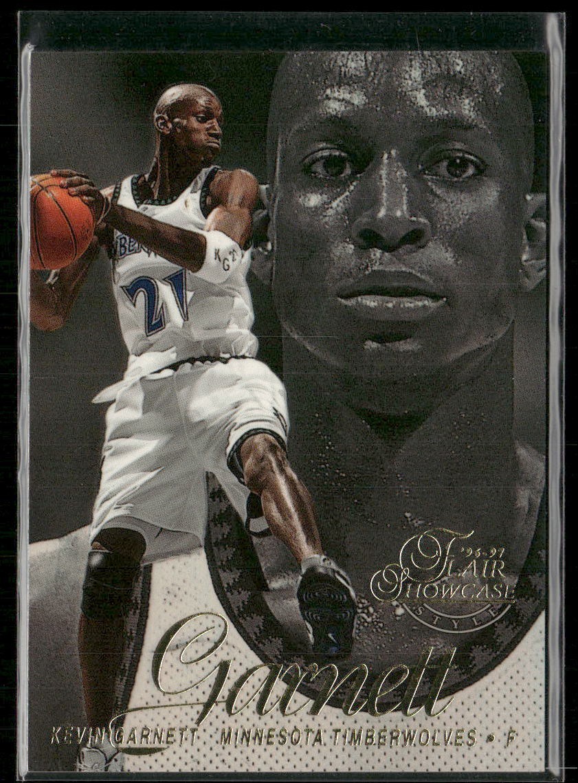 1996-97 Flair Showcase Row 2 #21 Kevin Garnett