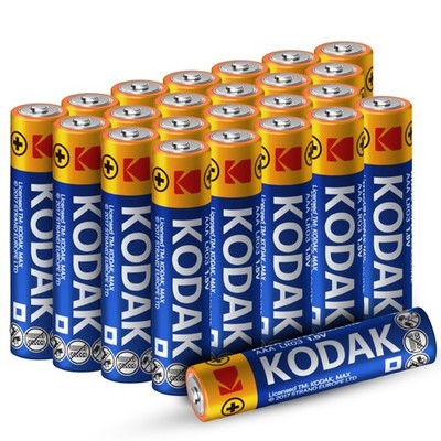 Kodak AAA Batterien LR03 24er Pack 1,5V lange Dauer Max Super Alkaline Batterien