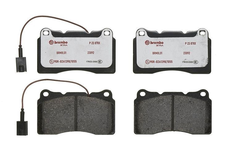 Brake Pads Set fits SKODA SUPERB Mk3 Front 2015 on Brembo 5Q0698151 5Q0698151A - Image 22