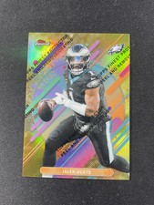 2025 Topps Finest Rare W/Coating Jalen Hurts #245 Gold REF 2/20 Eagles JY26