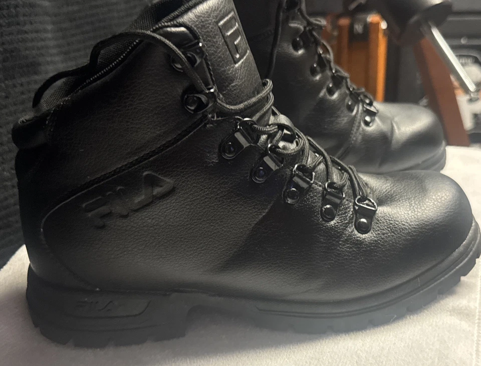 Women’s Fila Hiking Boots Black 9 - Image 2 of 4