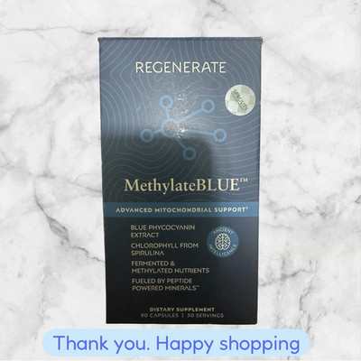 REGENERATE MethylateBLUE Advanced Hitochondrial Support 90ct NEW SHIPPING