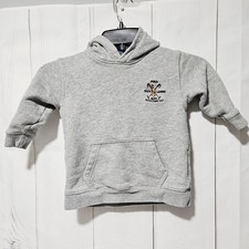 Polo Ralph Lauren Gray Hoodie Sweatshirt w/ Embroidered Logo Size 2T toddle BOYS