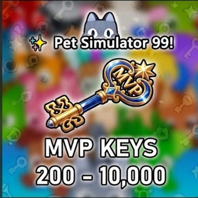 PS99 MVP Keys 500 - 10000 Pet Sim 99 Cheap Fast
