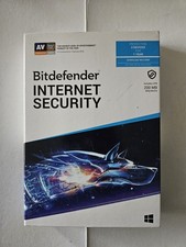 Bitdefender Internet Security 2017 Brand New Sealed Protects 3 Devices