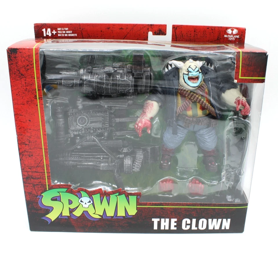 McFarlane Toys Spawn Comic The Clown Bloody Deluxe 7 Inch Scale Action Figure - Bild 1 von 3