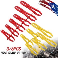 36pcs Flexible Hose Clamp Set Fuel Water Brake Line Pipe Pinch Off Pliers Tool